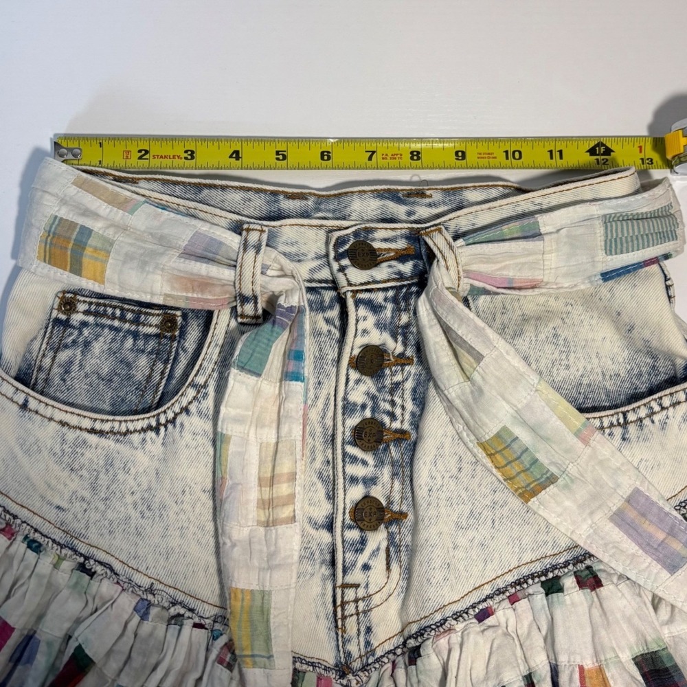 Express Multicolor Patchwork Mini Skirt - image 4